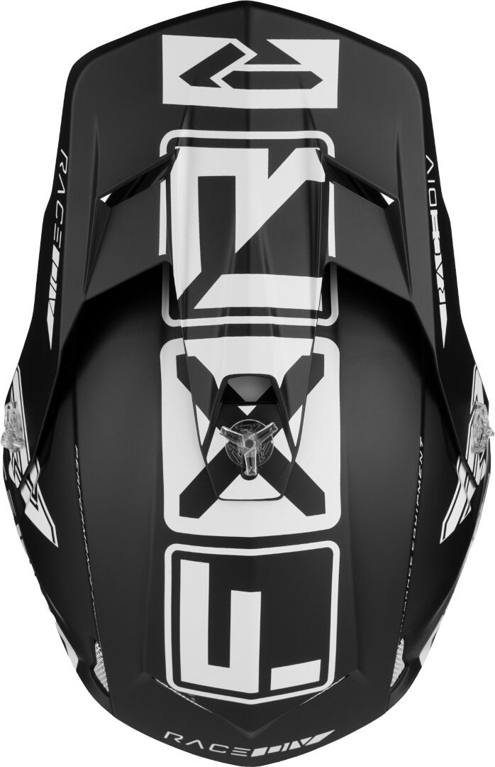 FXR Clutch Evo 2023 Snowmobile Helmet black/white S (55/56) Figure 5