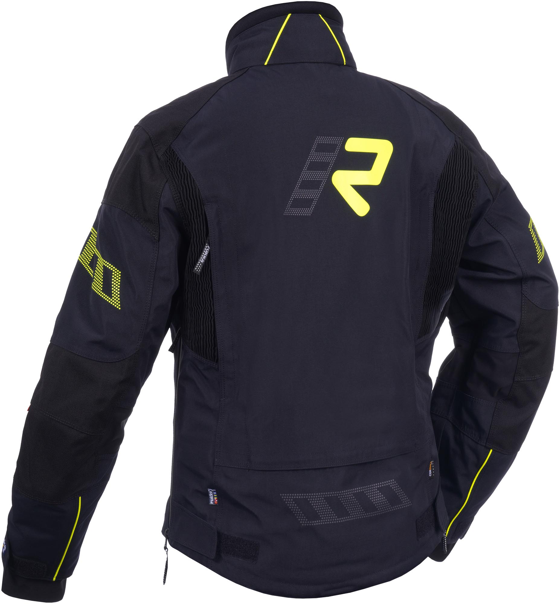 Rukka Armagate Veste textile de moto noir/jaune 64 Figure 2