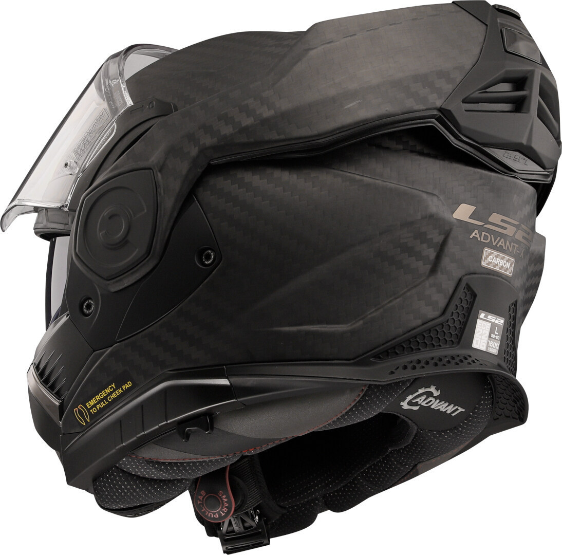 LS2 FF901 Advant X Carbon Casco Carbon matt L (59/60) Figura 10