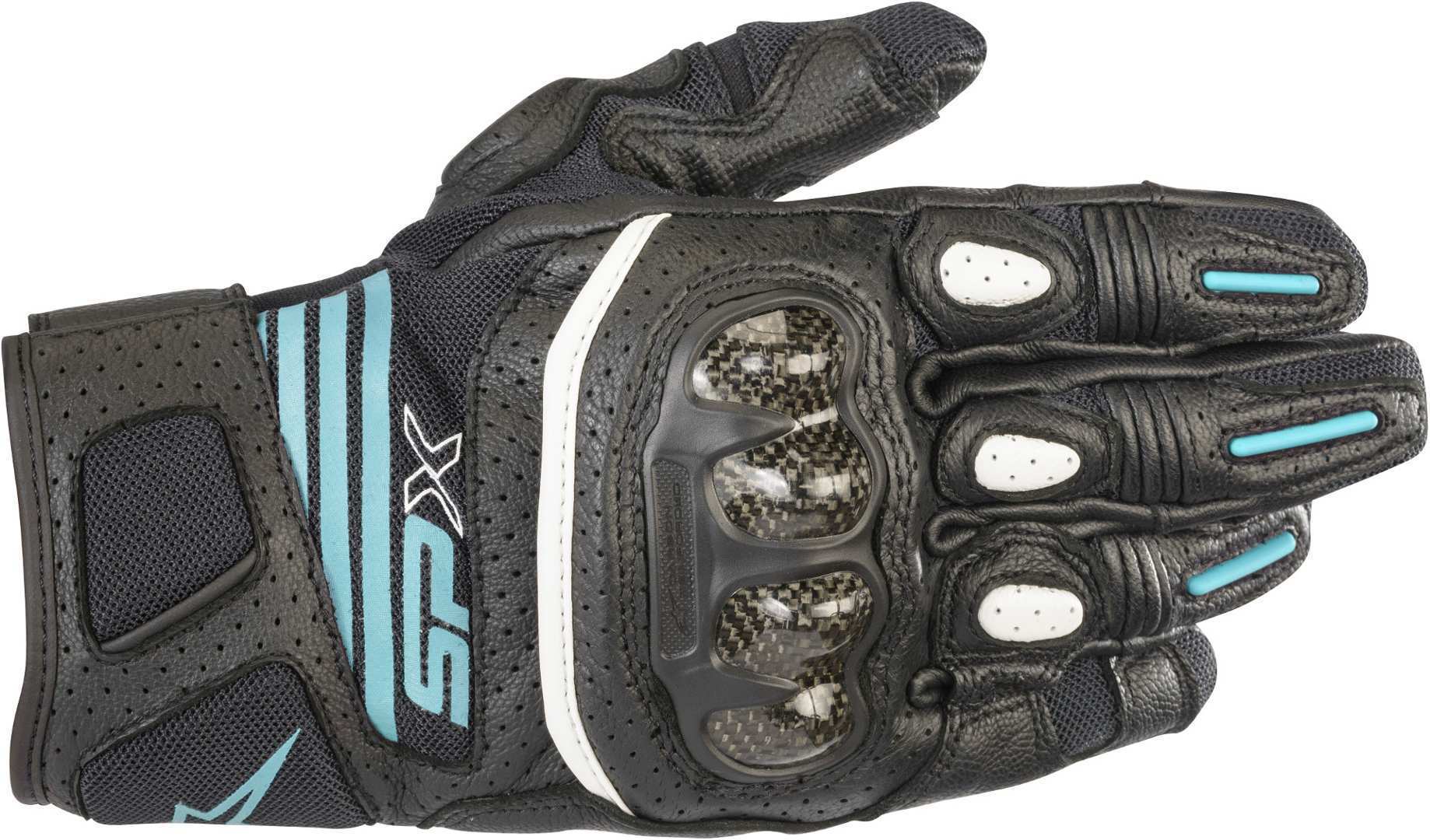 black/azure blue