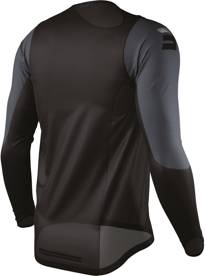 Shot Aerolite Airflow Motocross Jersey Sort 3XL Figur 2