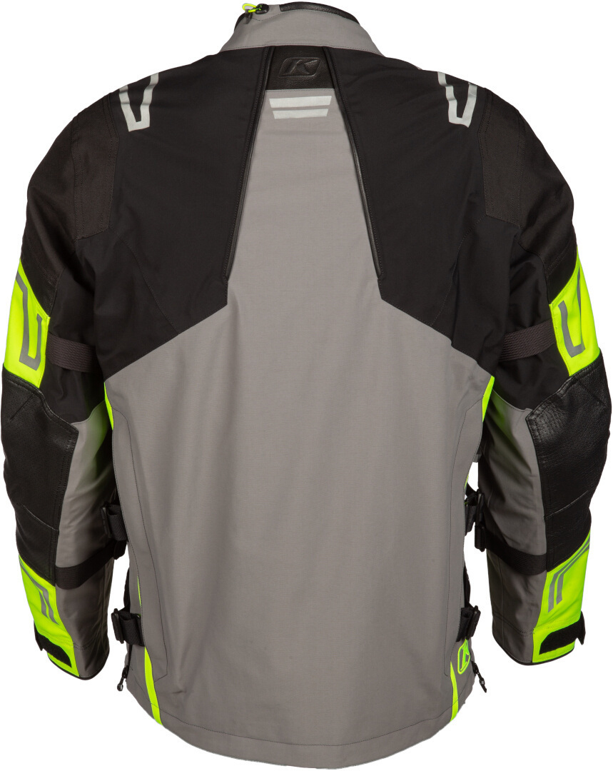 Klim Latitude 2023 Motorcycle Textile Jacket grey/yellow 4XL Figure 4