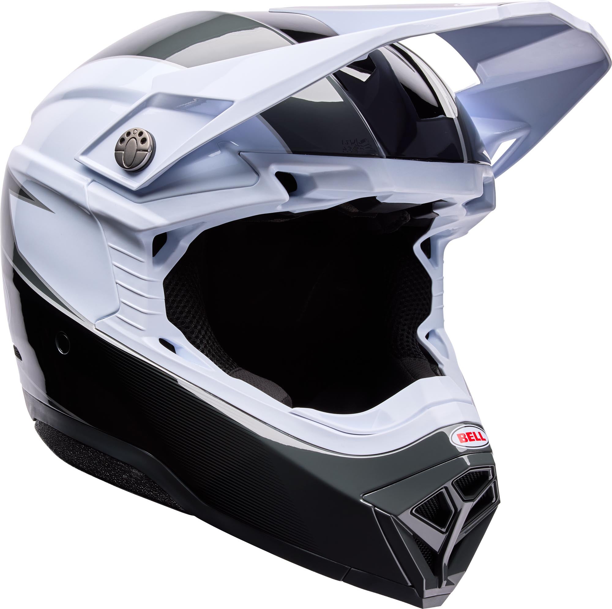 Bell Moto-10 MIPS Falcon Casco da motocross bianco/nero L (58/59) Figura 1