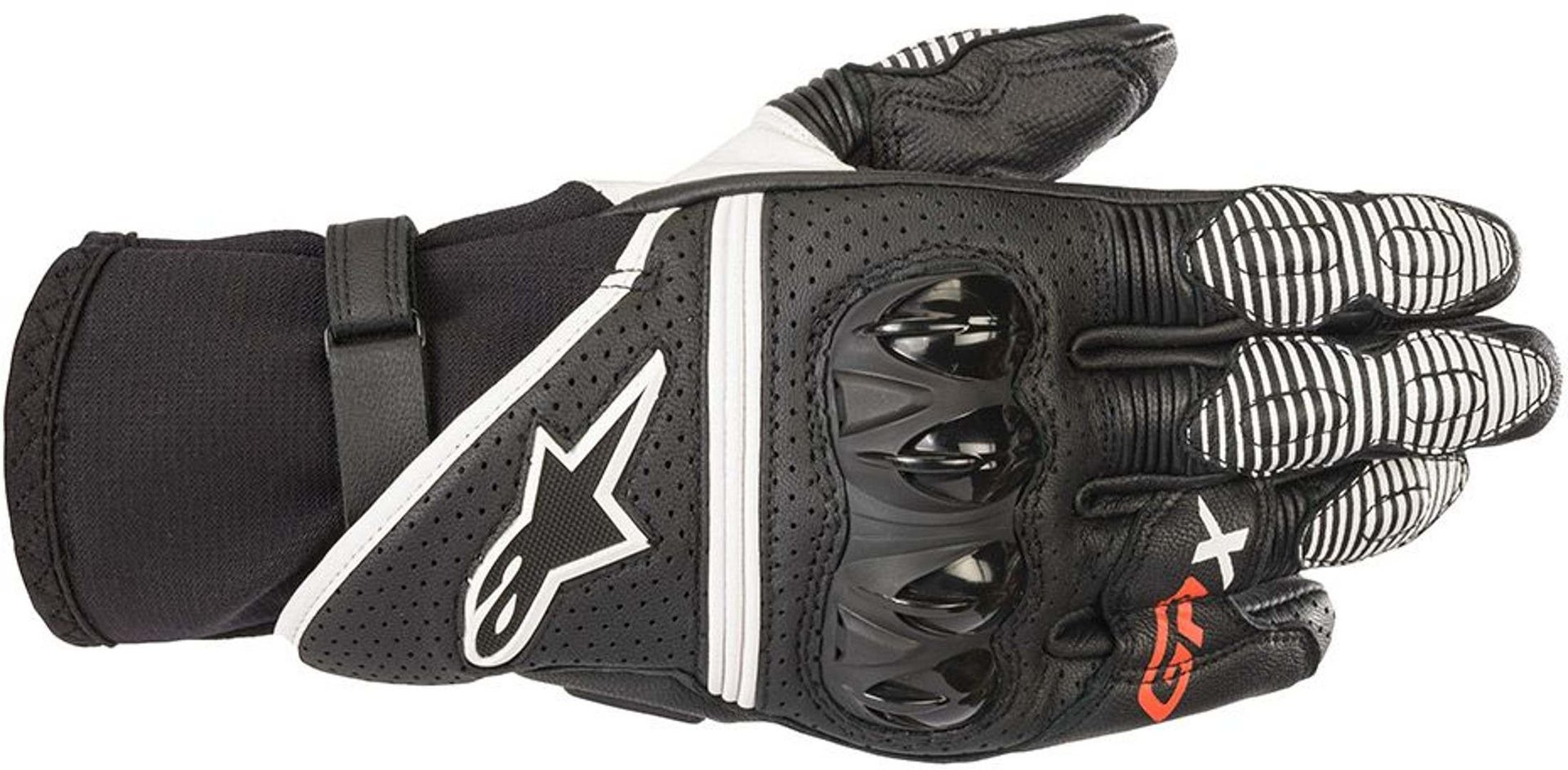 Alpinestars GP X V2 Motorcykelhandsker Sort/hvid M Figur 1