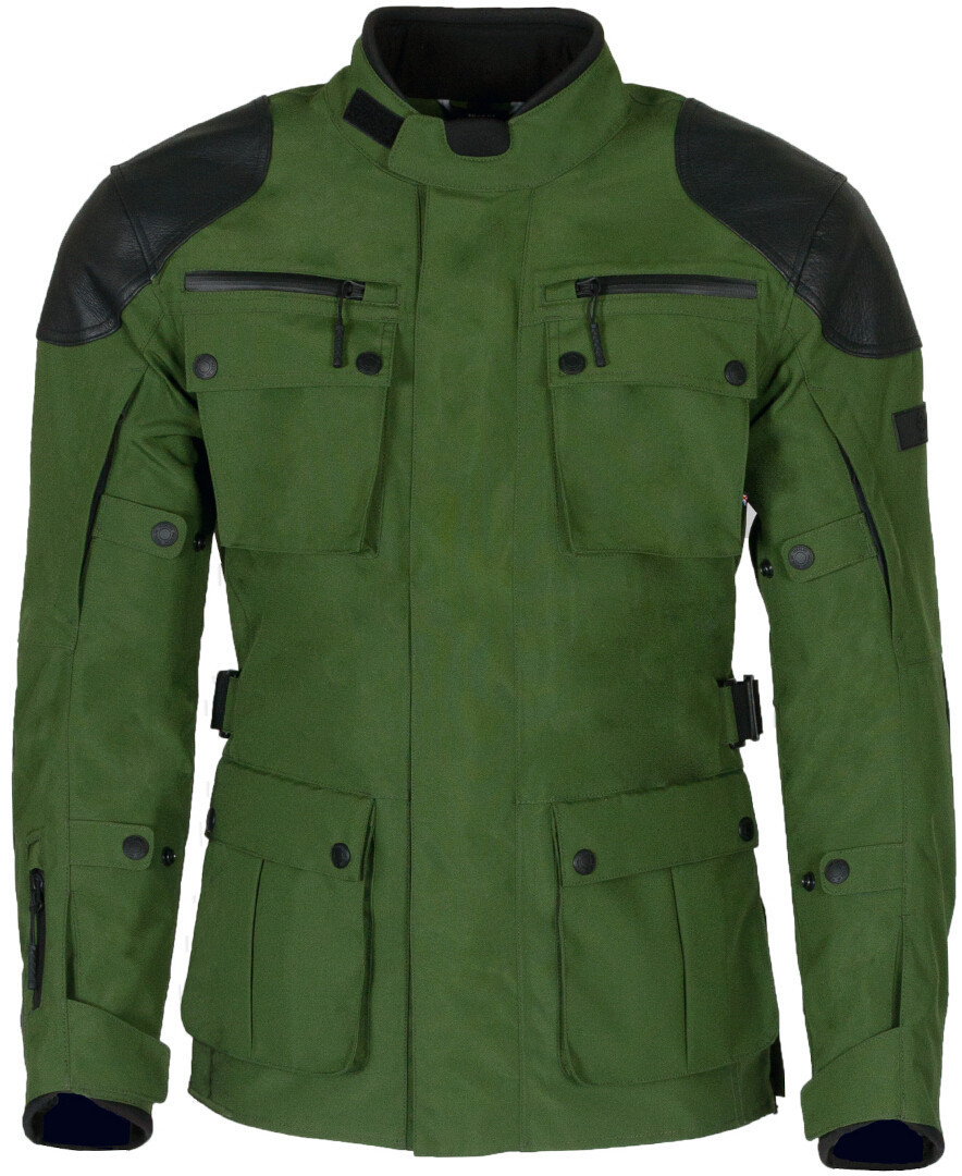 Merlin Sayan D3O Motorcycle Textile Jacket green/black L Figure 3