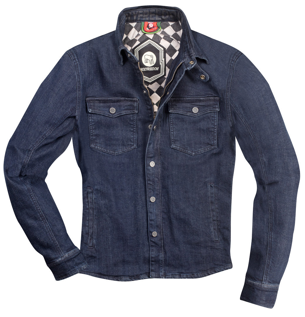 HolyFreedom Genoa Blue Jaqueta Têxtil de Motocicleta Artigo principal Figura 1