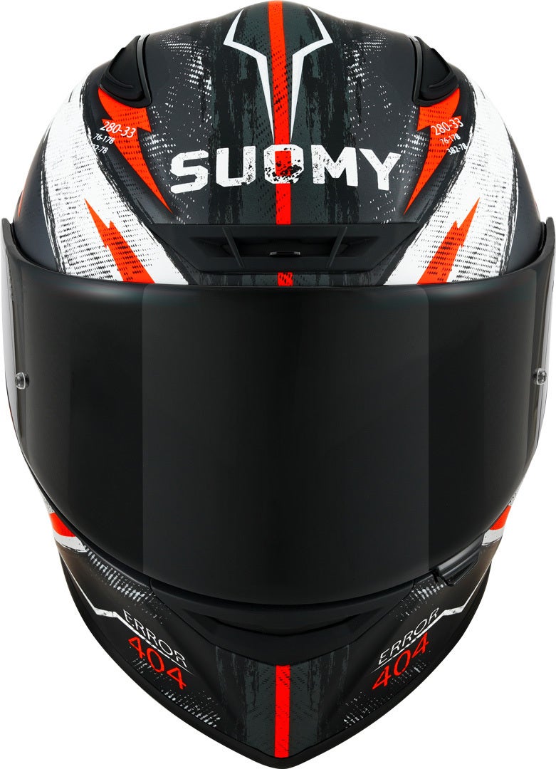 Suomy Track-1 404 Helm grau/schwarz/rot L (59/60) Abbildung 8