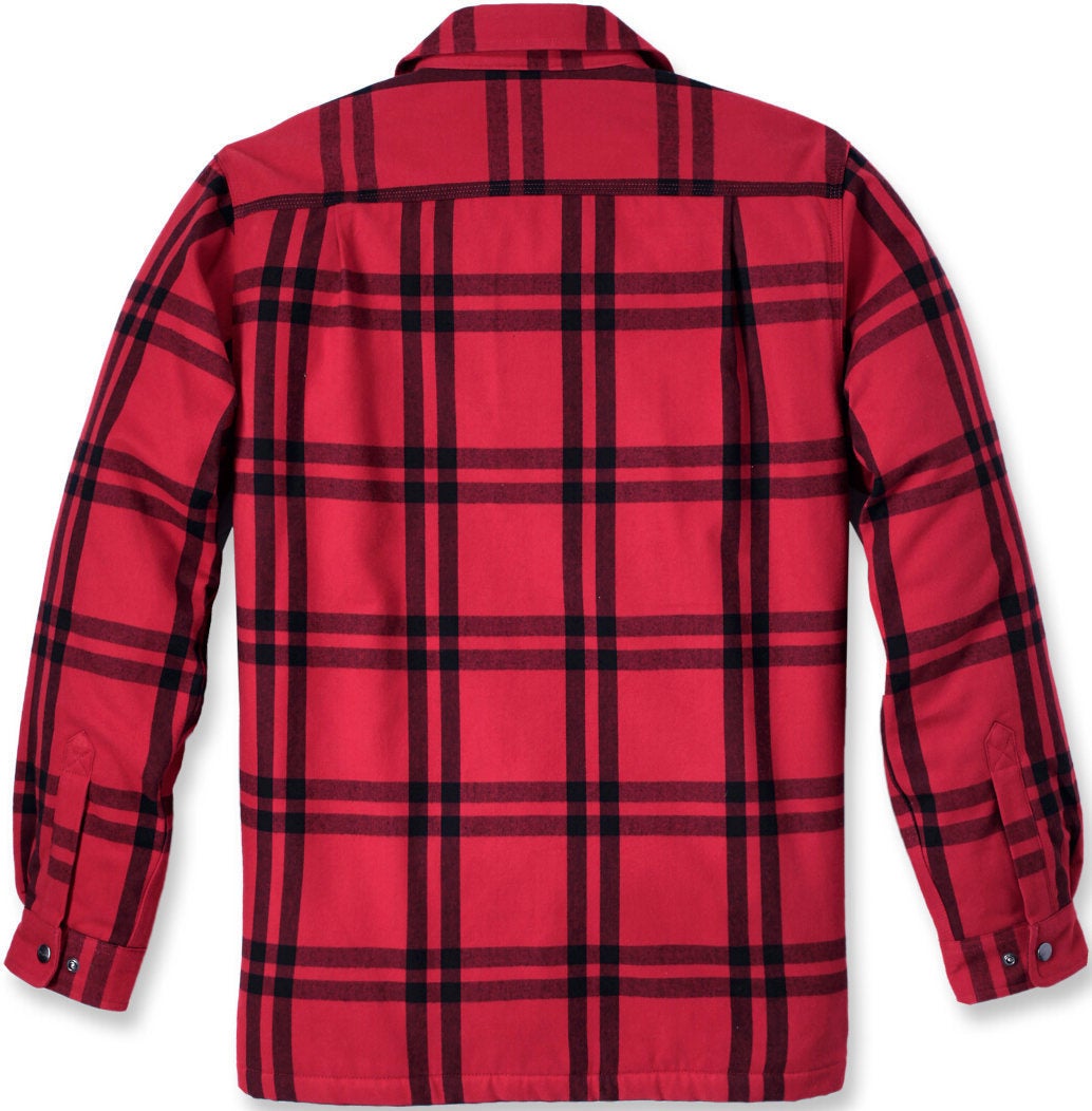 Carhartt Relaxed Fit Flannel Sherpa Lined Hemd rot/schwarz XXL Abbildung 2