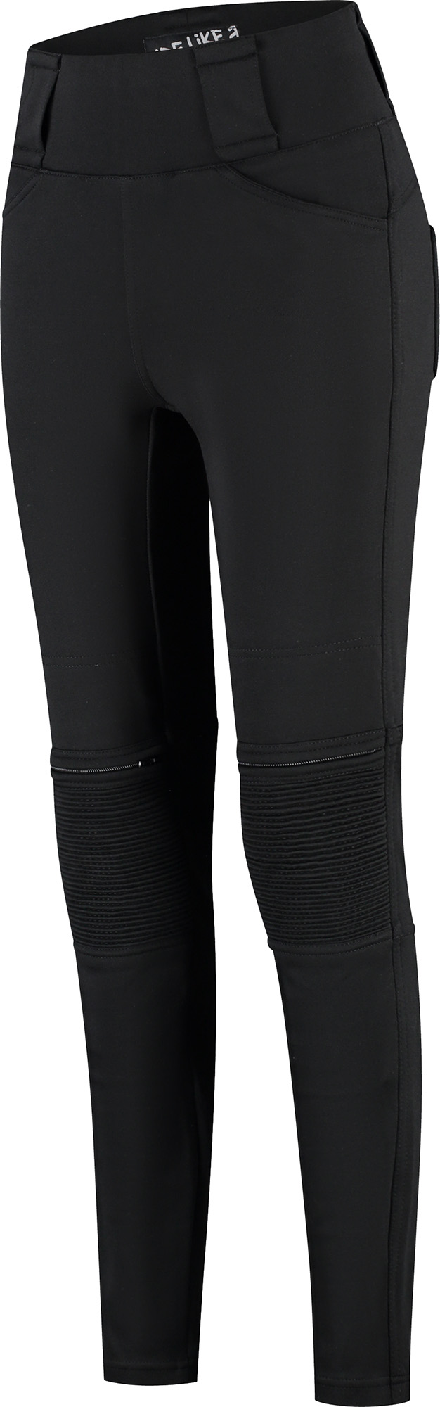 Rusty Stitches Cindy Dames Motorleggings Zwart Short 46 Figuur 1