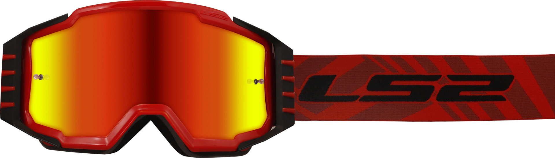 LS2 Charger Pro Ochelari de motocross roșu Figura 1