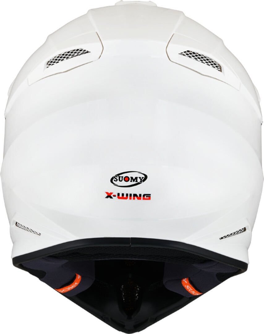 Suomy X-Wing Plain E06 Motorcross Helm Wit S (55/56) Figuur 4