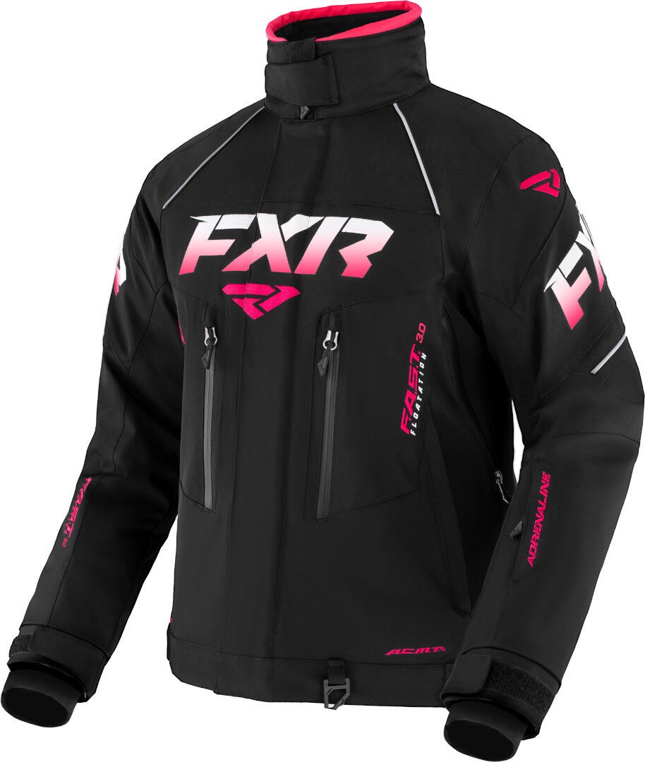 FXR Adrenaline Snescooterjakke til damer Sort/fuchsia 4 Figur 1
