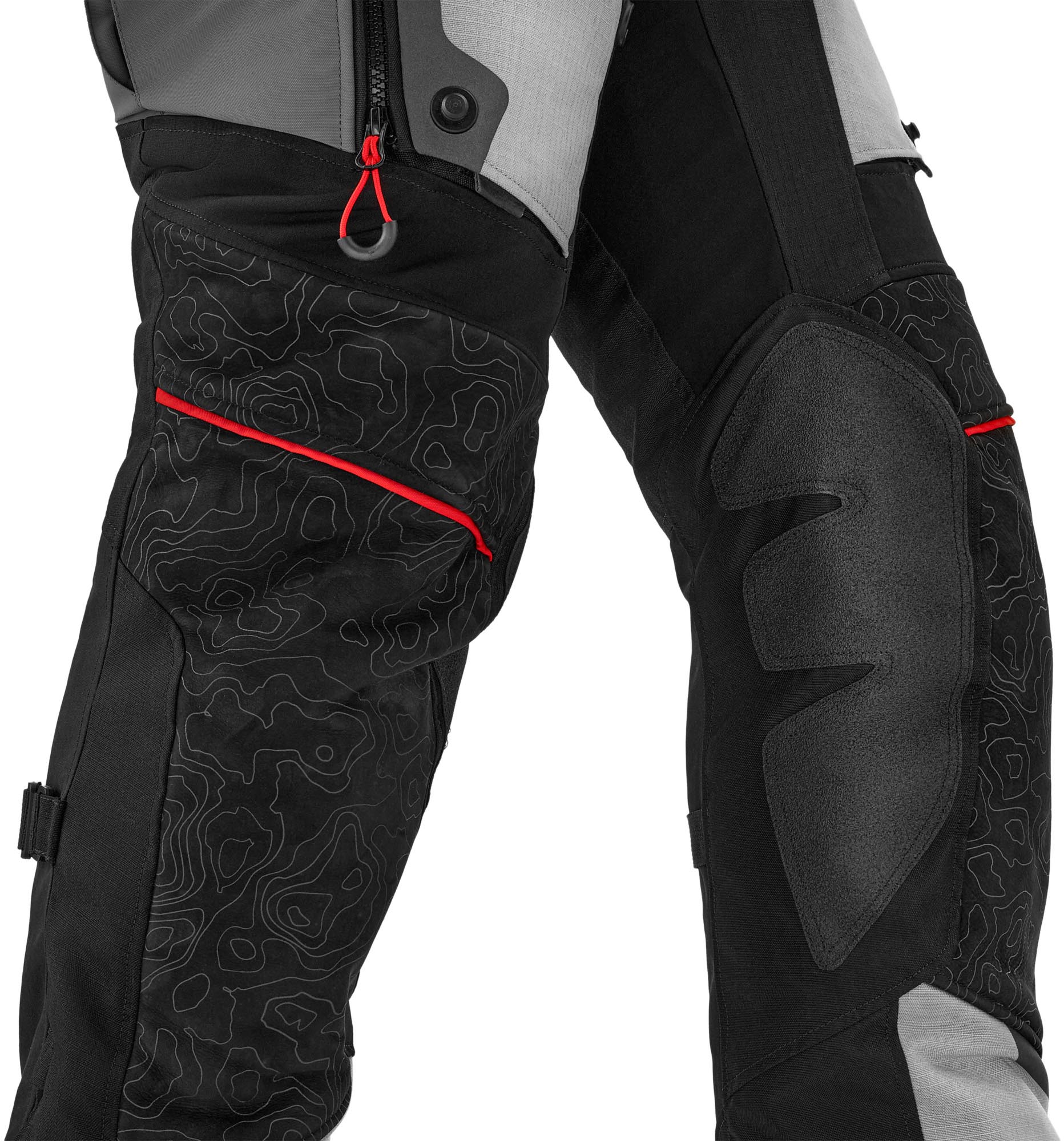 SHIMA Tracker Motorcycle Textile Pants grey/white 2XL Figure 18
