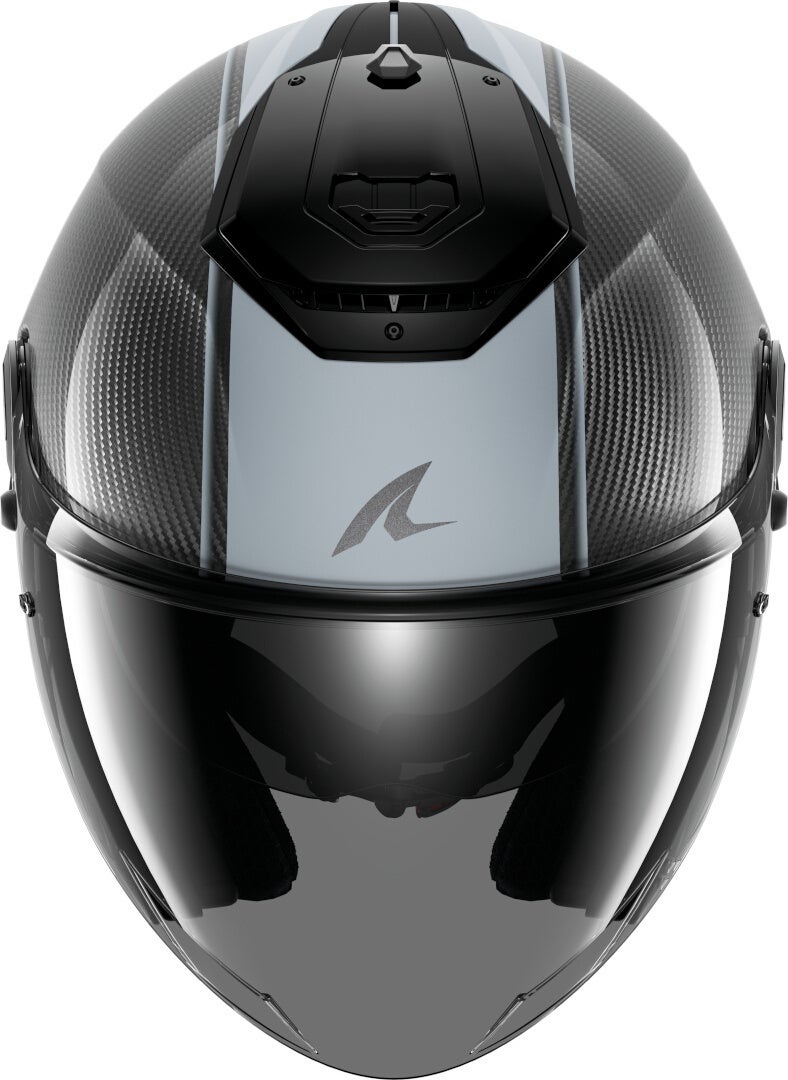 Shark RS Jet Carbon Skin Jet hjelm sort/grå L (59/60) Figur 2