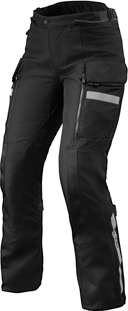 Revit Sand 4 H2O Damer Motorcykel Tekstil Bukser Sort/sort 38 Figur 1