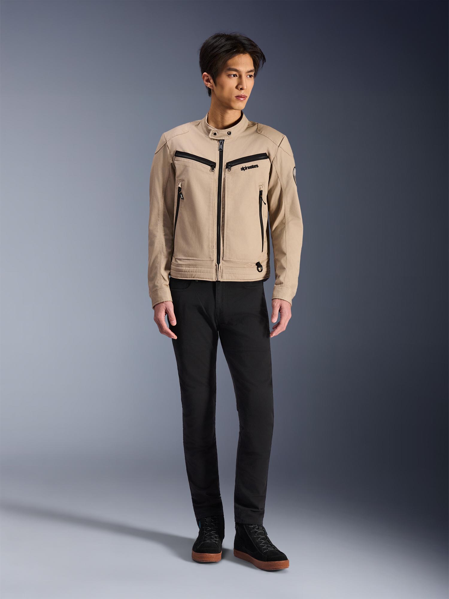 Side view of Alpinestars Bruiser Motorcycle Textile Jacket