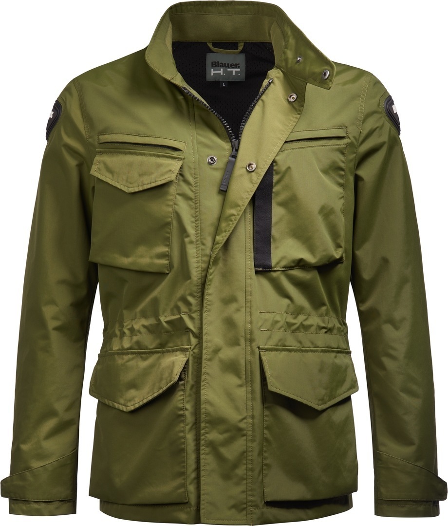 Blauer Ethan Motorcycle Textile Jacket green M Figure 1