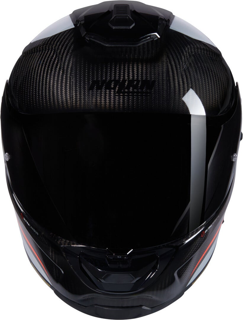 Nolan X-903 Ultra Carbon Intrigo N-Com Hjelm sort/grå/orange L (60) Figur 5