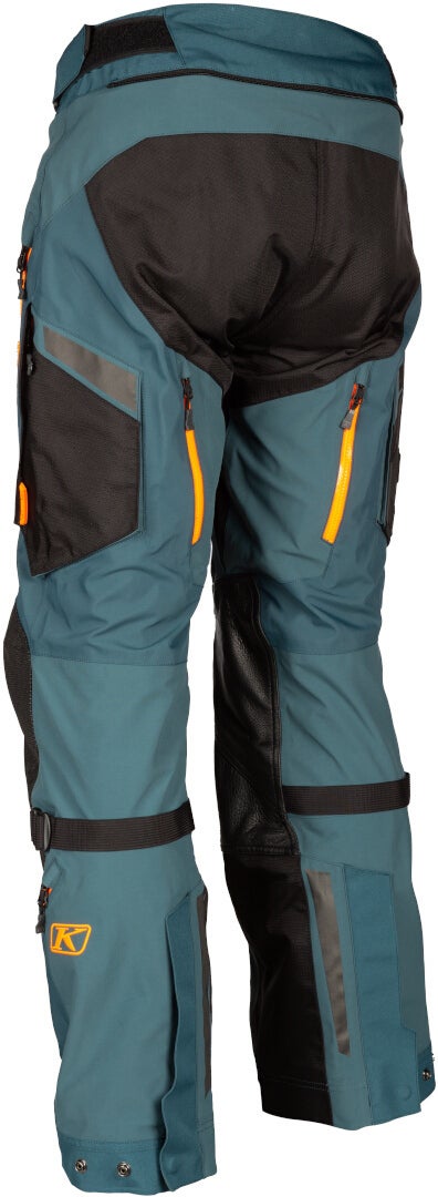 Klim Badlands Pro 2023 Motorcycle Textile Pants blue/green Long 36 Figure 2