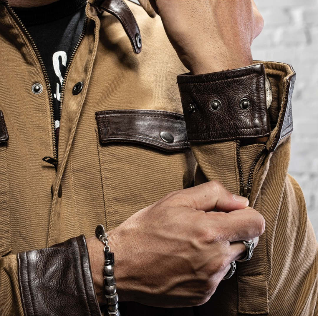 HolyFreedom Coyote Motorcycle Textile Jacket brown L Figure 10