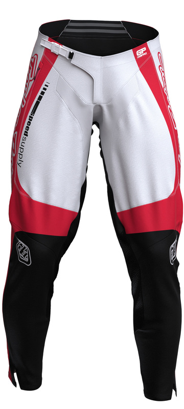 Troy Lee Designs GP Pro Frames Pants - Vit/Röd Figur 3