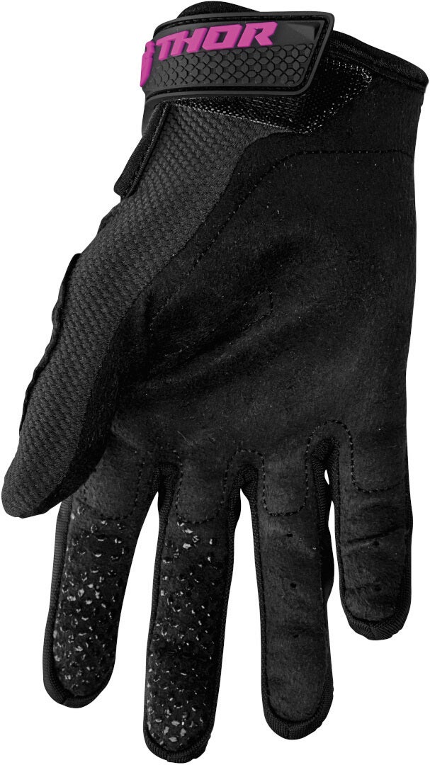 Thor Sector Ladies Motocross handsker sort/pink L Figur 3