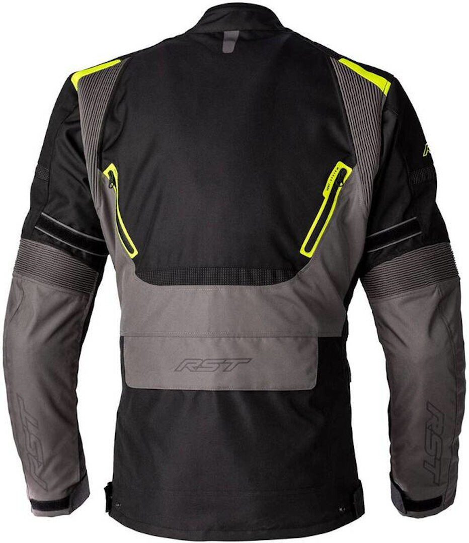 RST Endurance Veste textile de moto noir/gris/jaune XL Figure 2