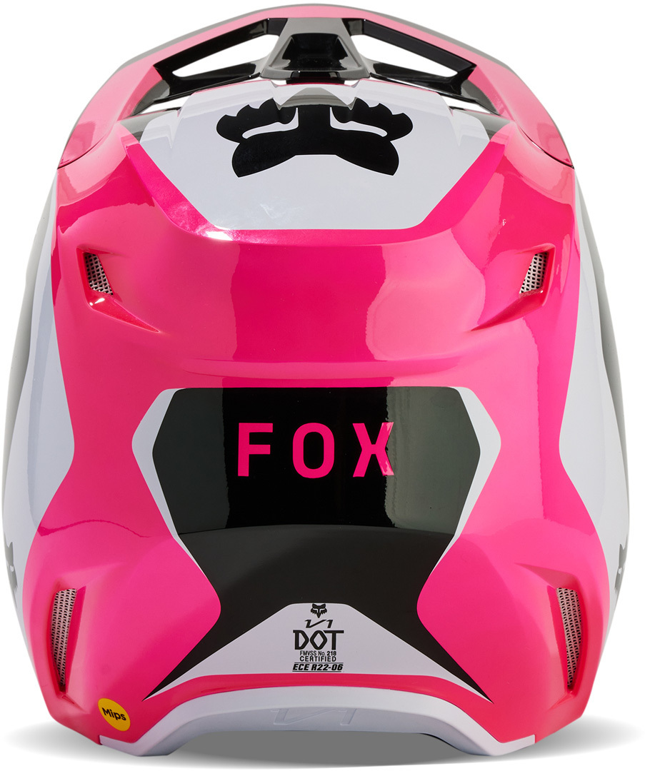 FOX V1 Nitro MIPS Casco Motocross nero/bianco/rosa S (55/56) Figura 5