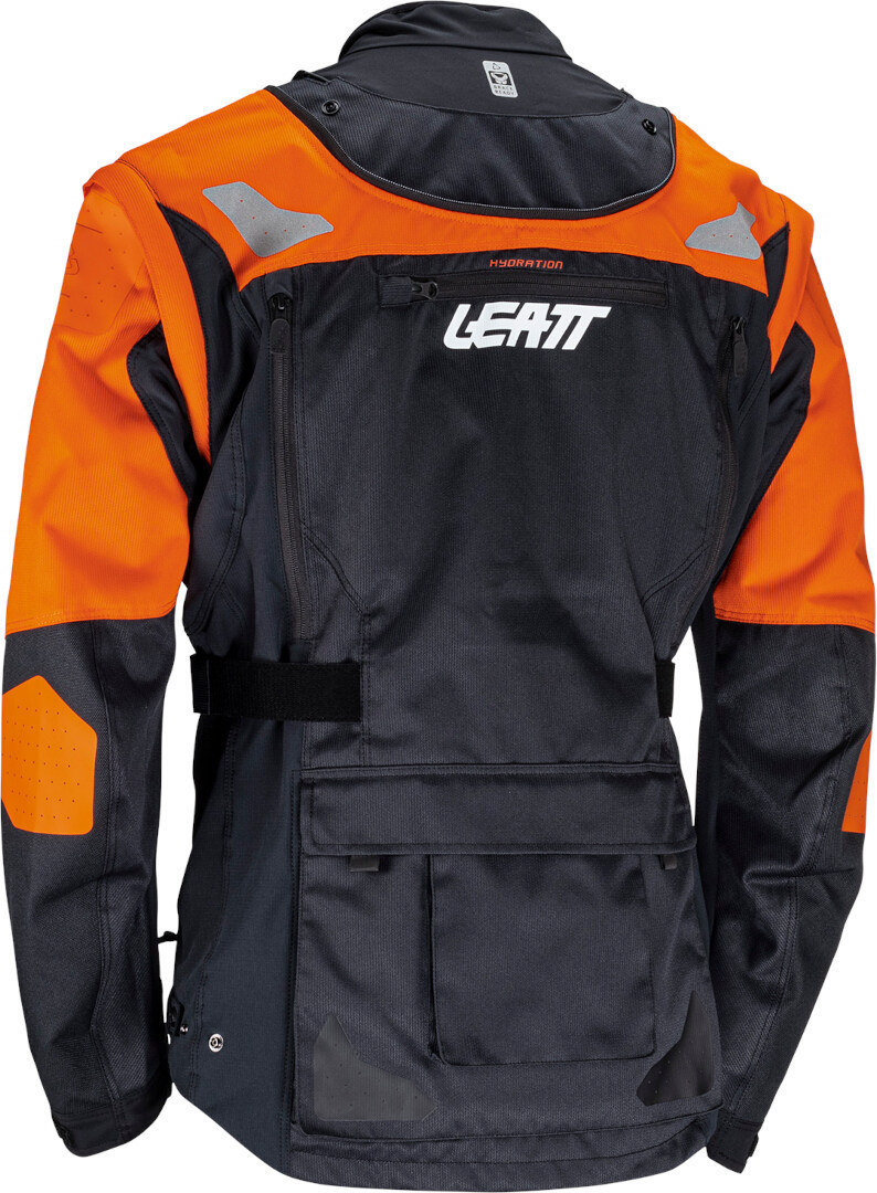 Leatt 5.5 Enduro 2023 Motocross Jacket black/orange M Figure 4