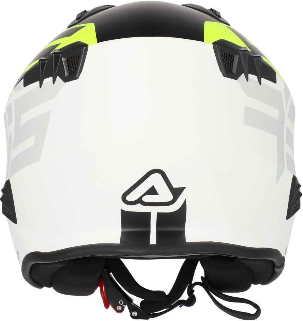 Acerbis Aria Sport Cască cu reacție Negru mat/galben XL (60) Figura 5
