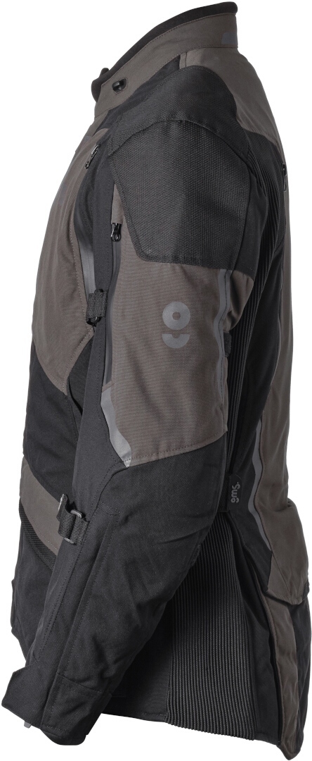 GMS Acamar WP impermeabile Giacca tessile moto nero/grigio XL Figura 2