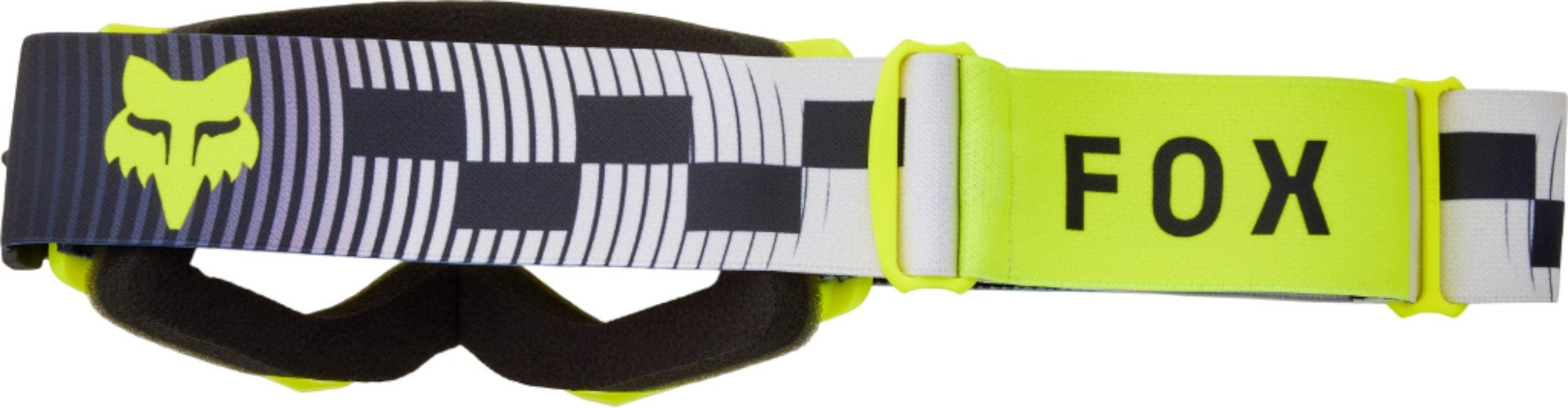 FOX Main Collect Youth Motocross Goggle black/yellow Figure 2