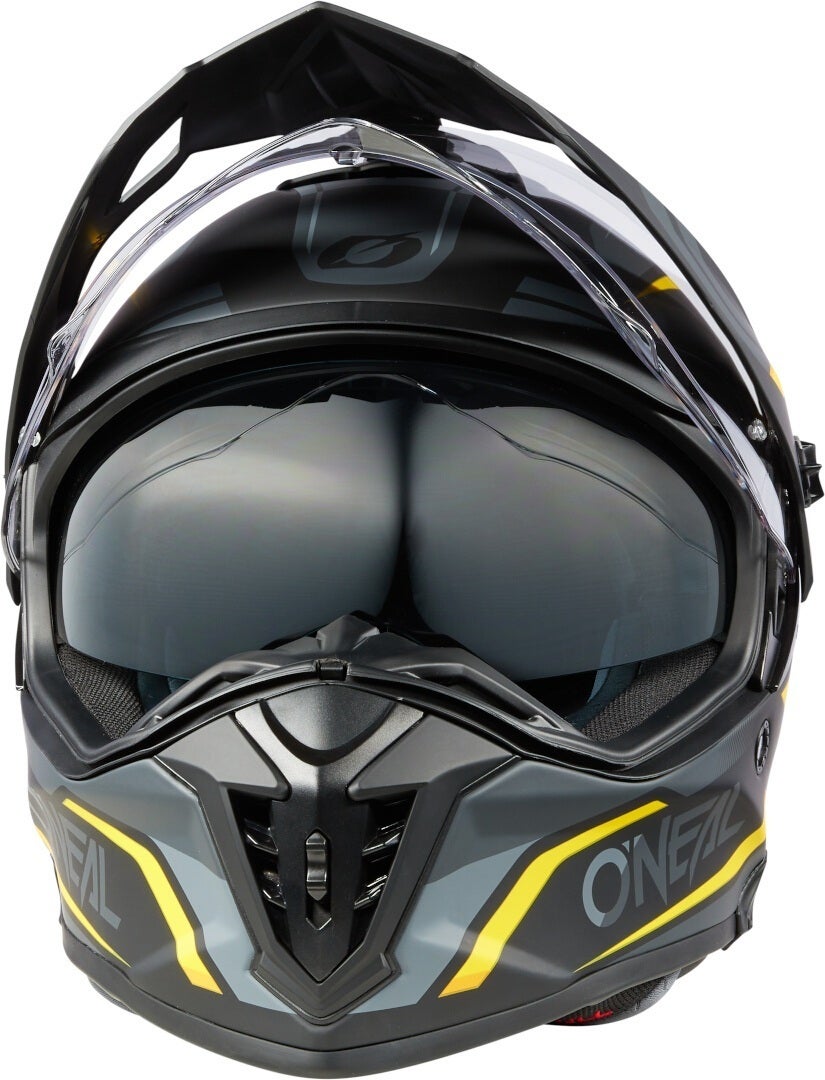 Side view of Oneal A-SRS Spike Motocross Helmet