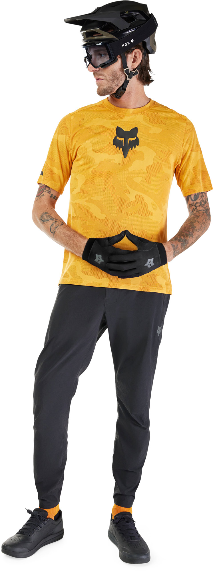 FOX Ranger TruDri 自転車ジャージ 黄色 M 図3