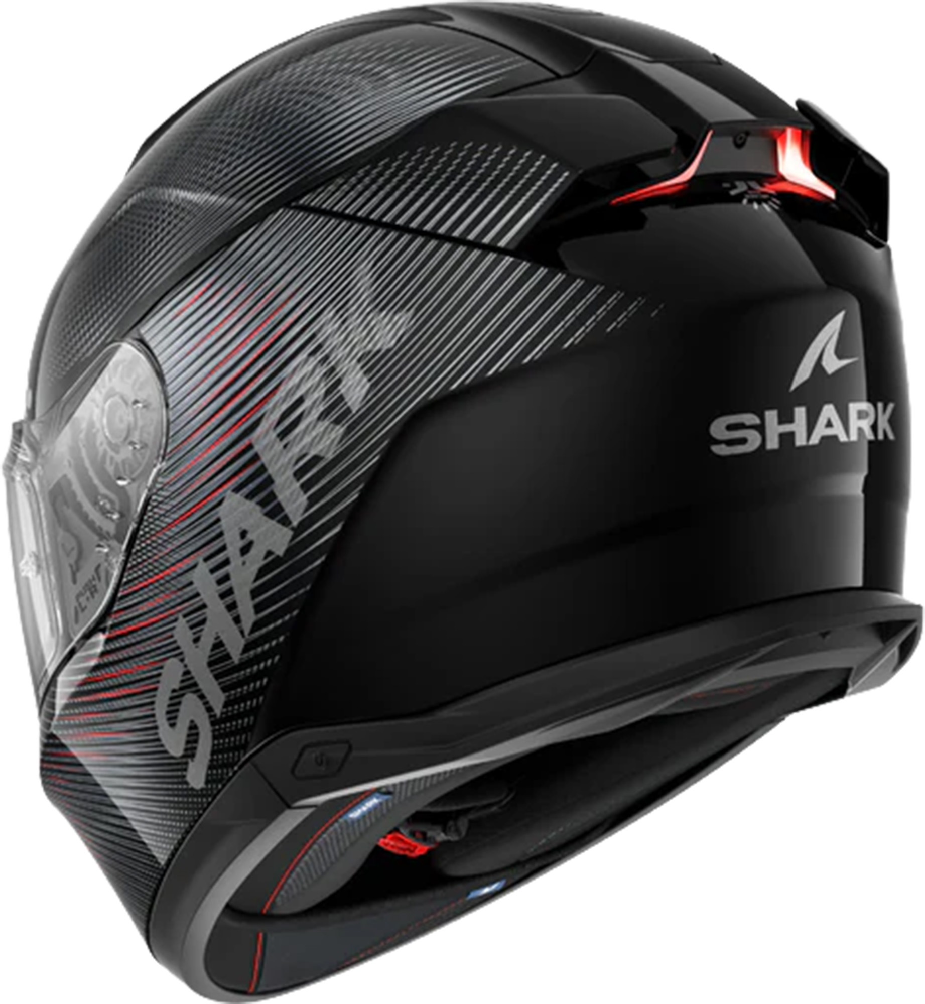Shark Skwal i3 SP Lyne Helm antraciet/rood S (55/56) Figuur 2
