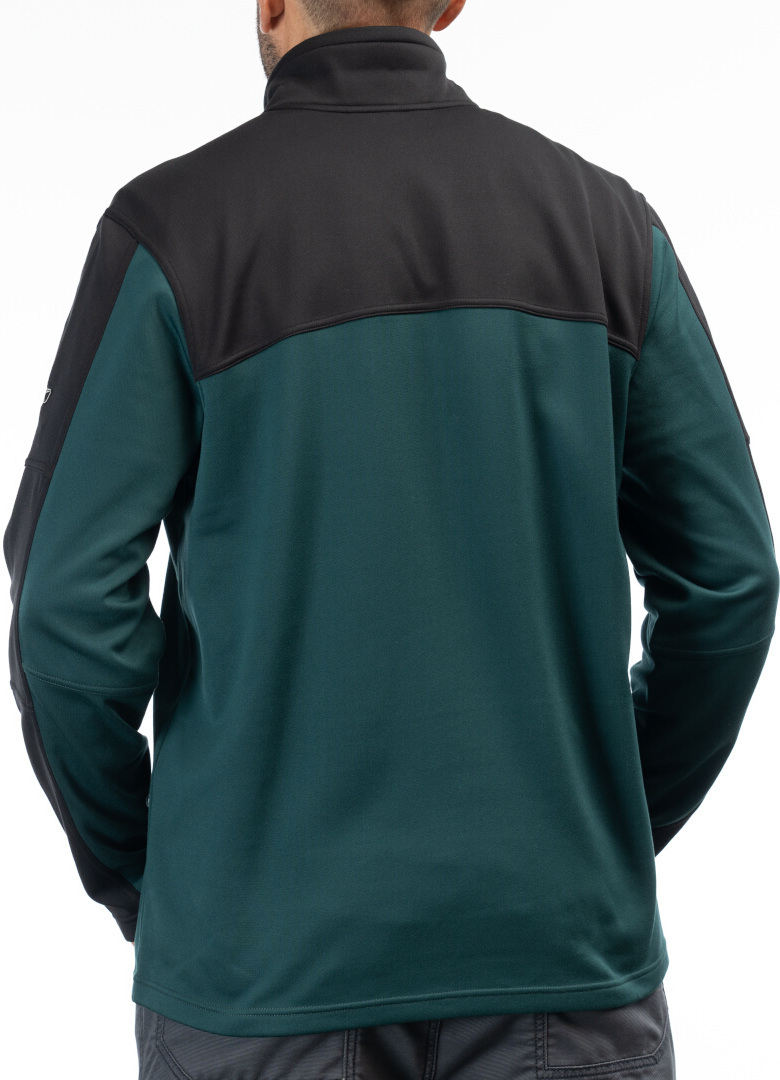 Klim Glacier 1/4 lynlås pullover benzin/sort XL Figur 3