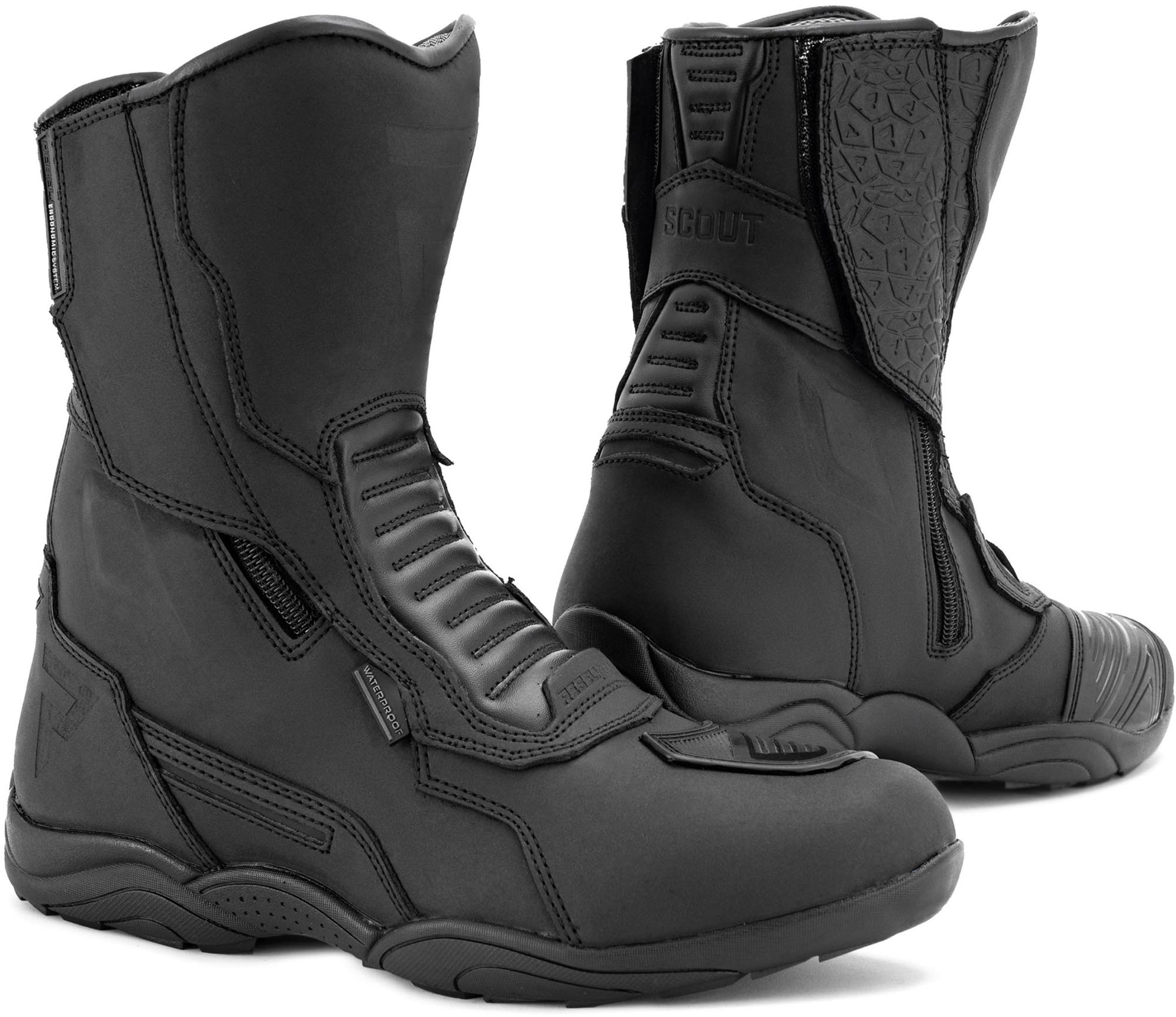 Rebelhorn Scout Bottes de moto imperméables 48 Figure 1
