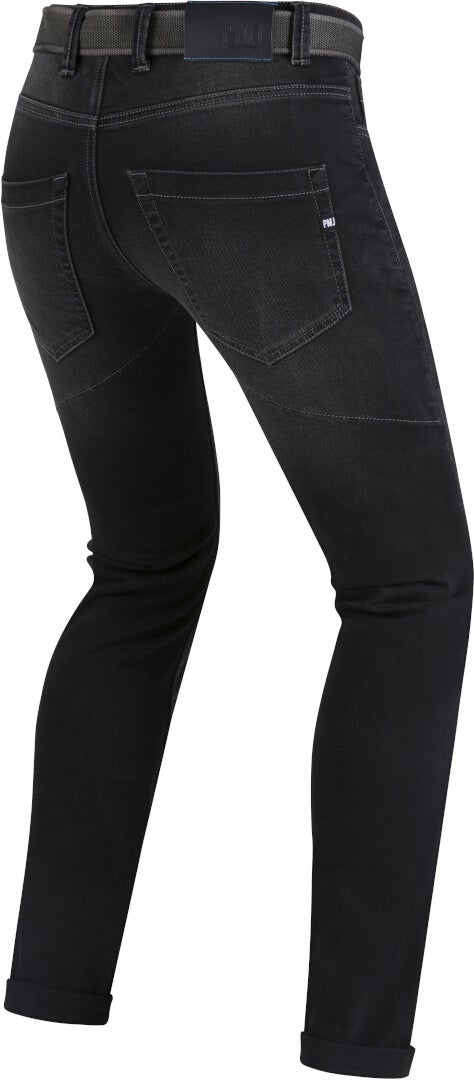 PMJ Caféracer Motorcykel Jeans Sort vask 34 Figur 2