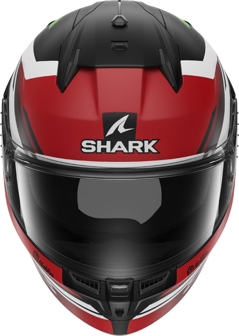 Shark D-Skwal 3 Firstlap Casque Noir/Blanc/Rouge/Vert M (57/58) Figure 2