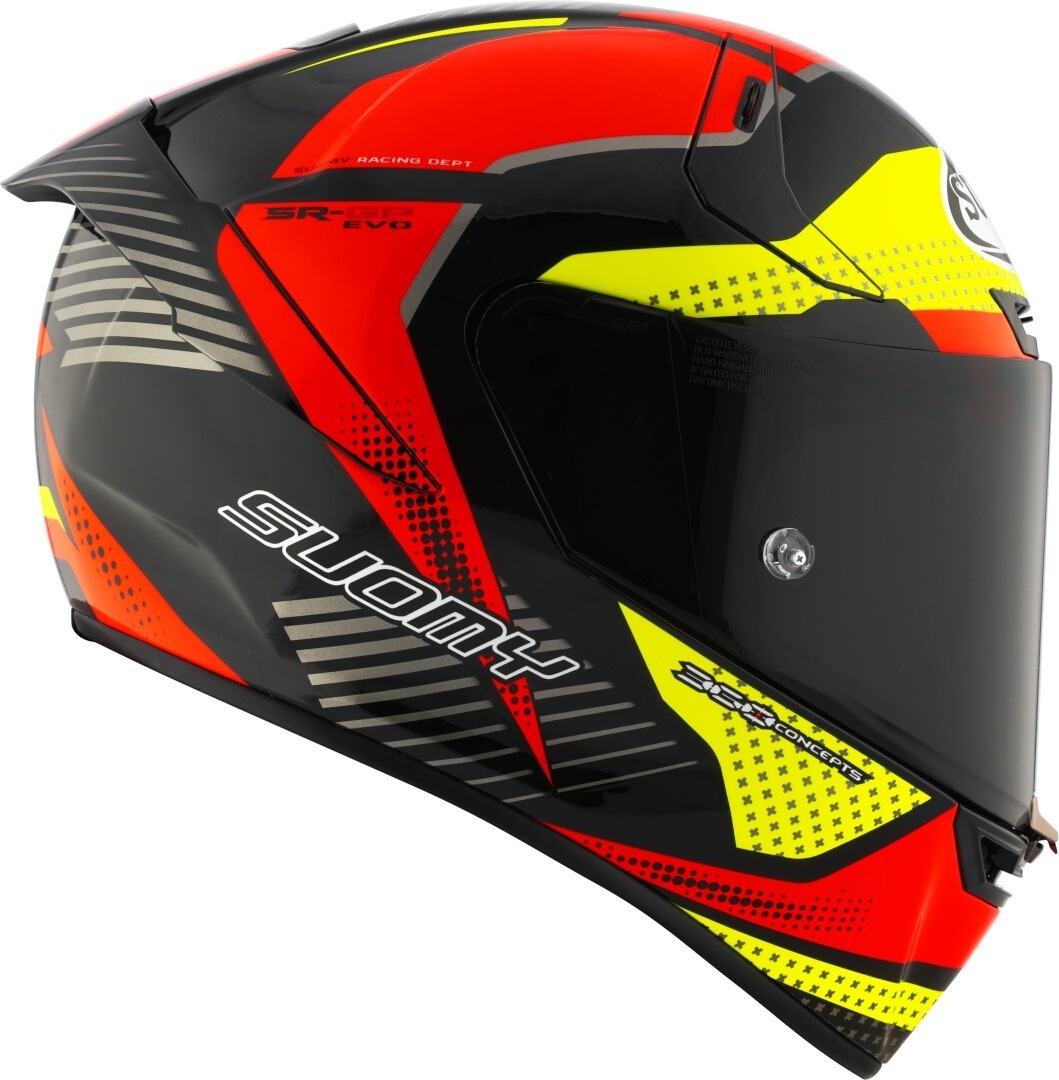 Suomy SR-GP Evo Airspeed Cască Roșu/Galben M (57/58) Figura 3