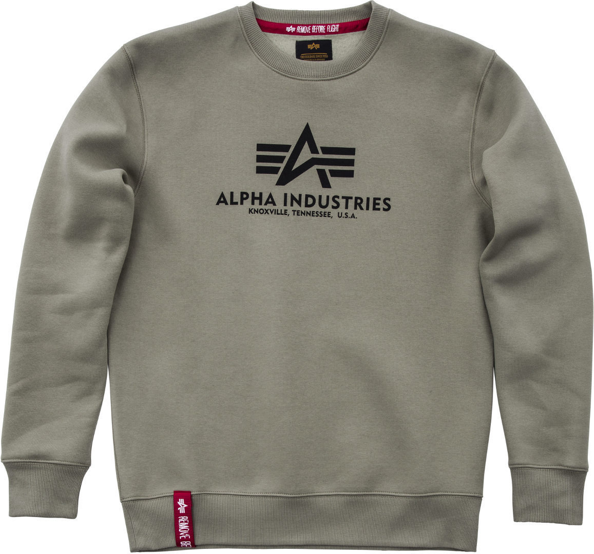 Alpha Industries Basic Sweatshirt olive XS Figure 1