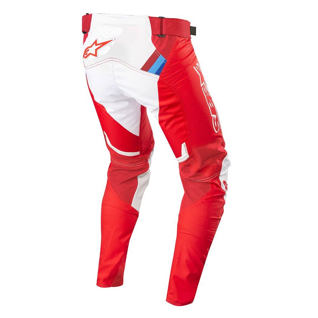 Alpinestars Supertech Motorcross broek rood/wit/blauw 40 Figuur 2