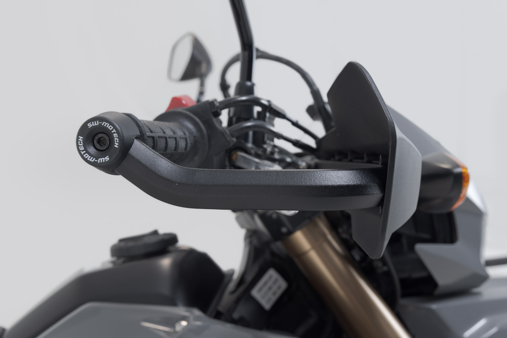 Kit SW-Motech Sport de protecție de mână - Negru. Honda CRF300L, Triumph Scrambler 400X. Figura 5