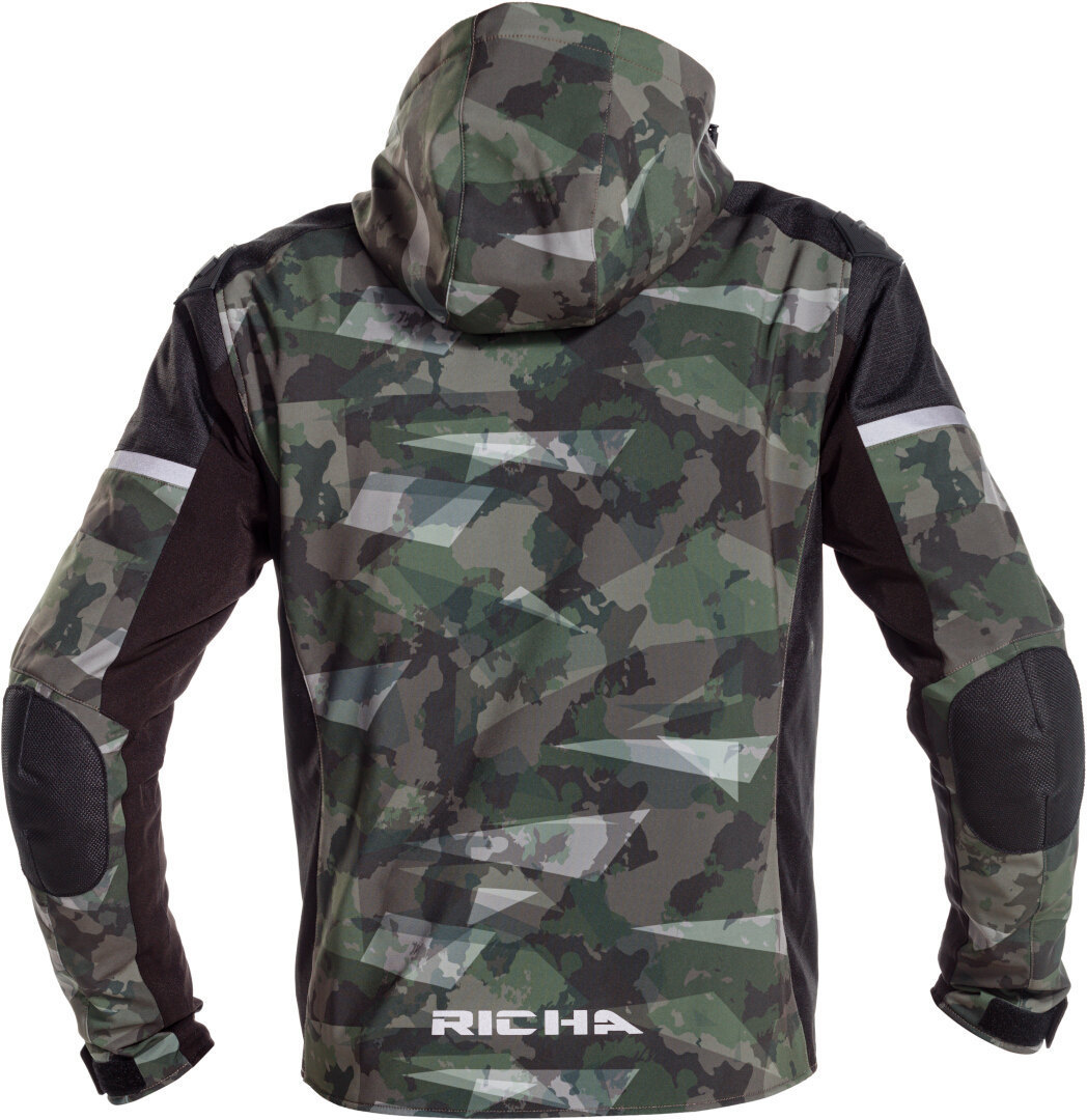 Richa Stealth waterproof Motorcycle Textile Jacket green/camouflage L Figure 2