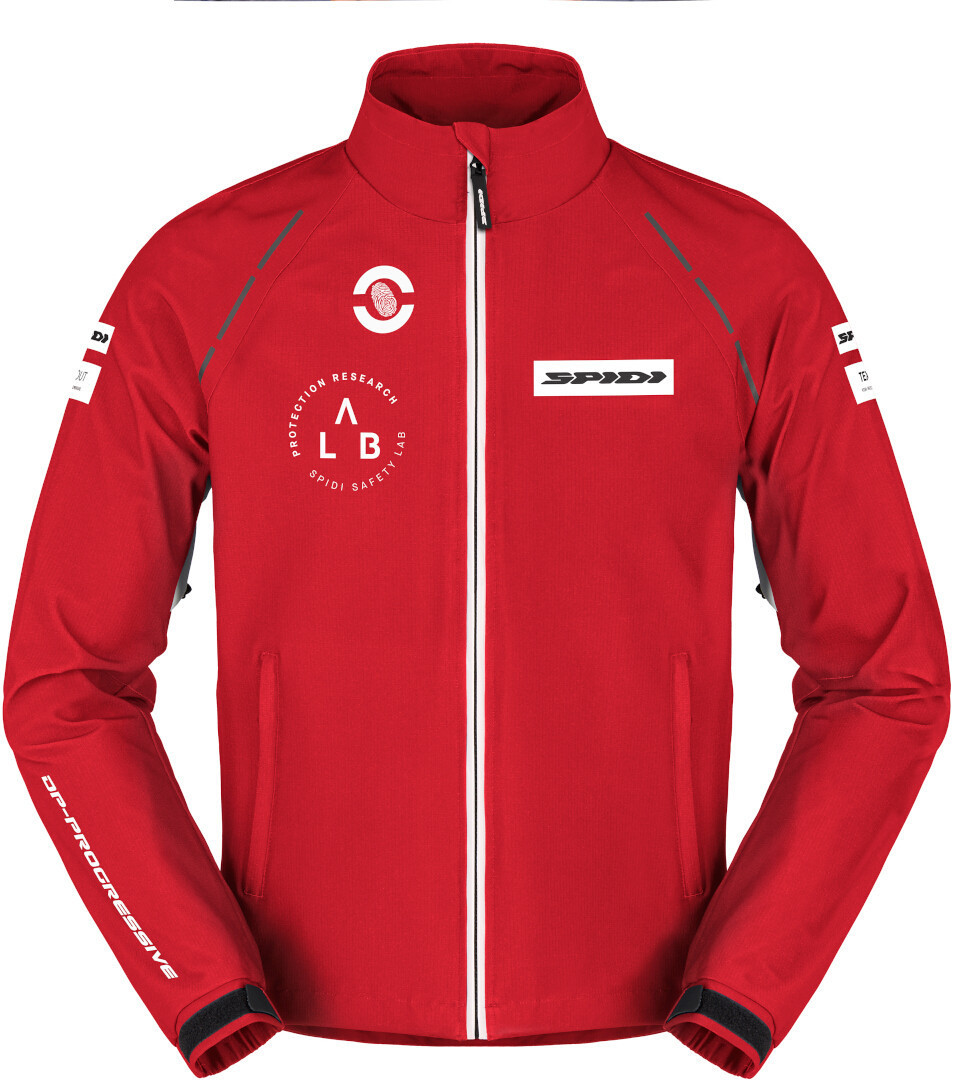 Spidi Pit Lane Motorcycle Textile Jacket red XL Figure 1