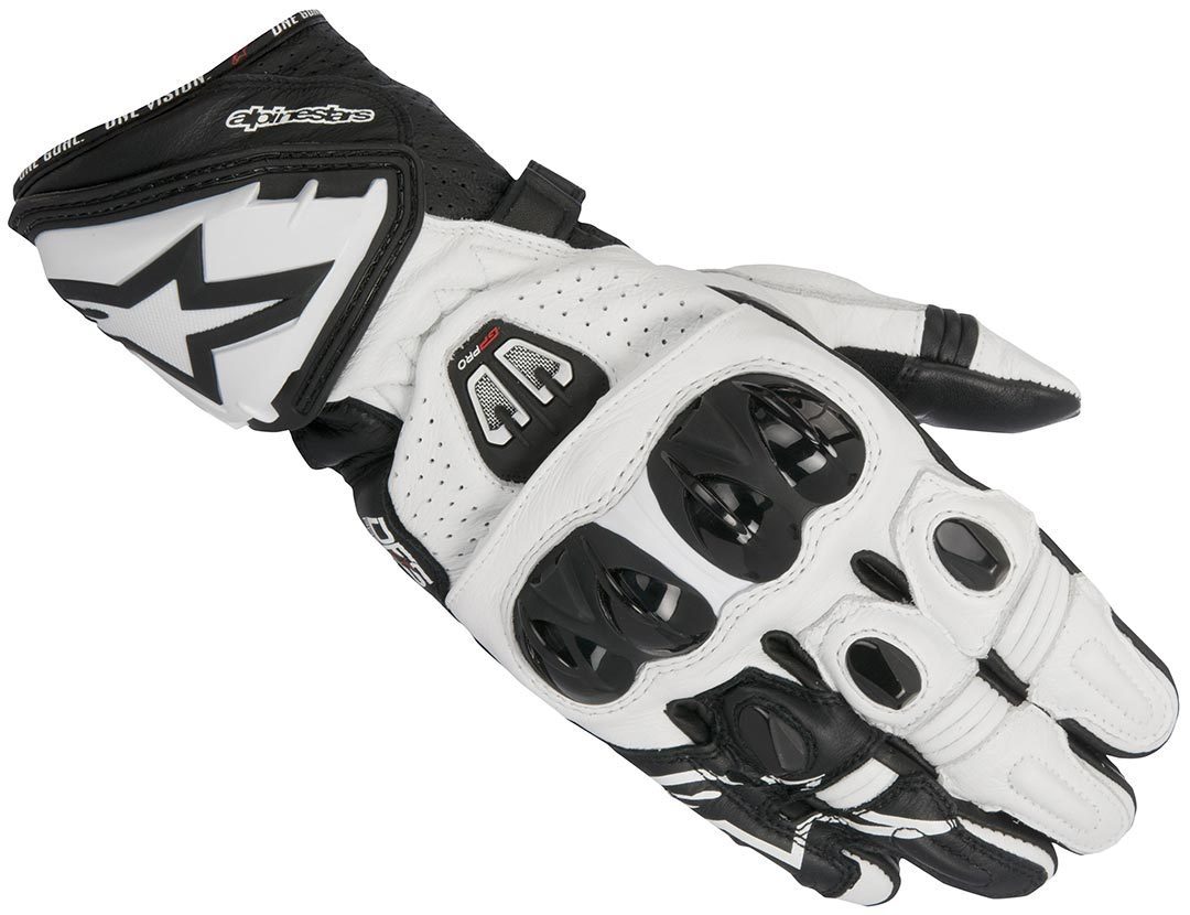 Alpinestars GP Pro R2 Motorcykel handsker Sort/hvid L Figur 1
