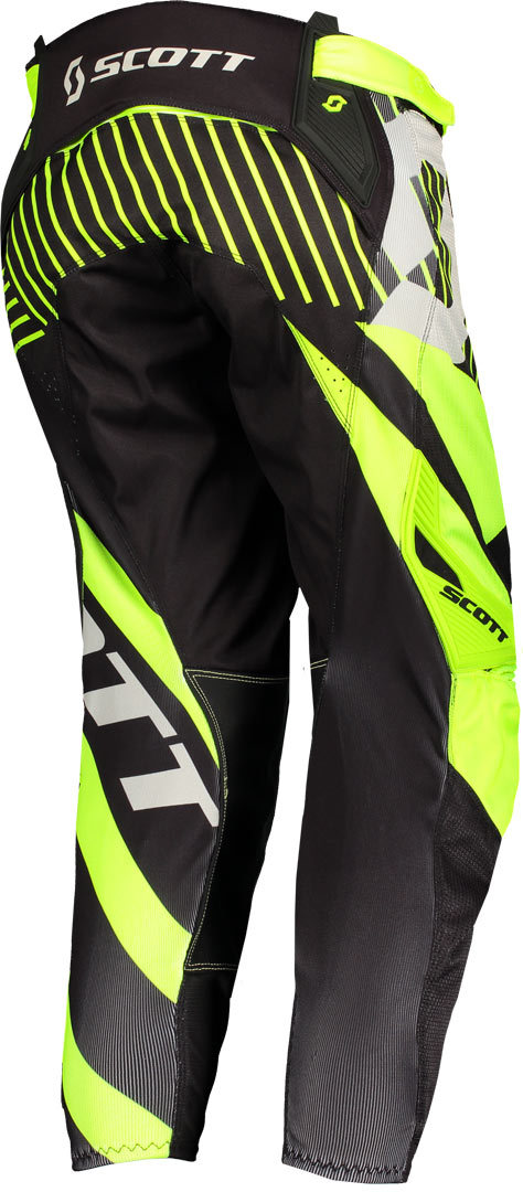 Scott 450 Patchwork Calças de motocross preto/amarelo 30 Figura 2