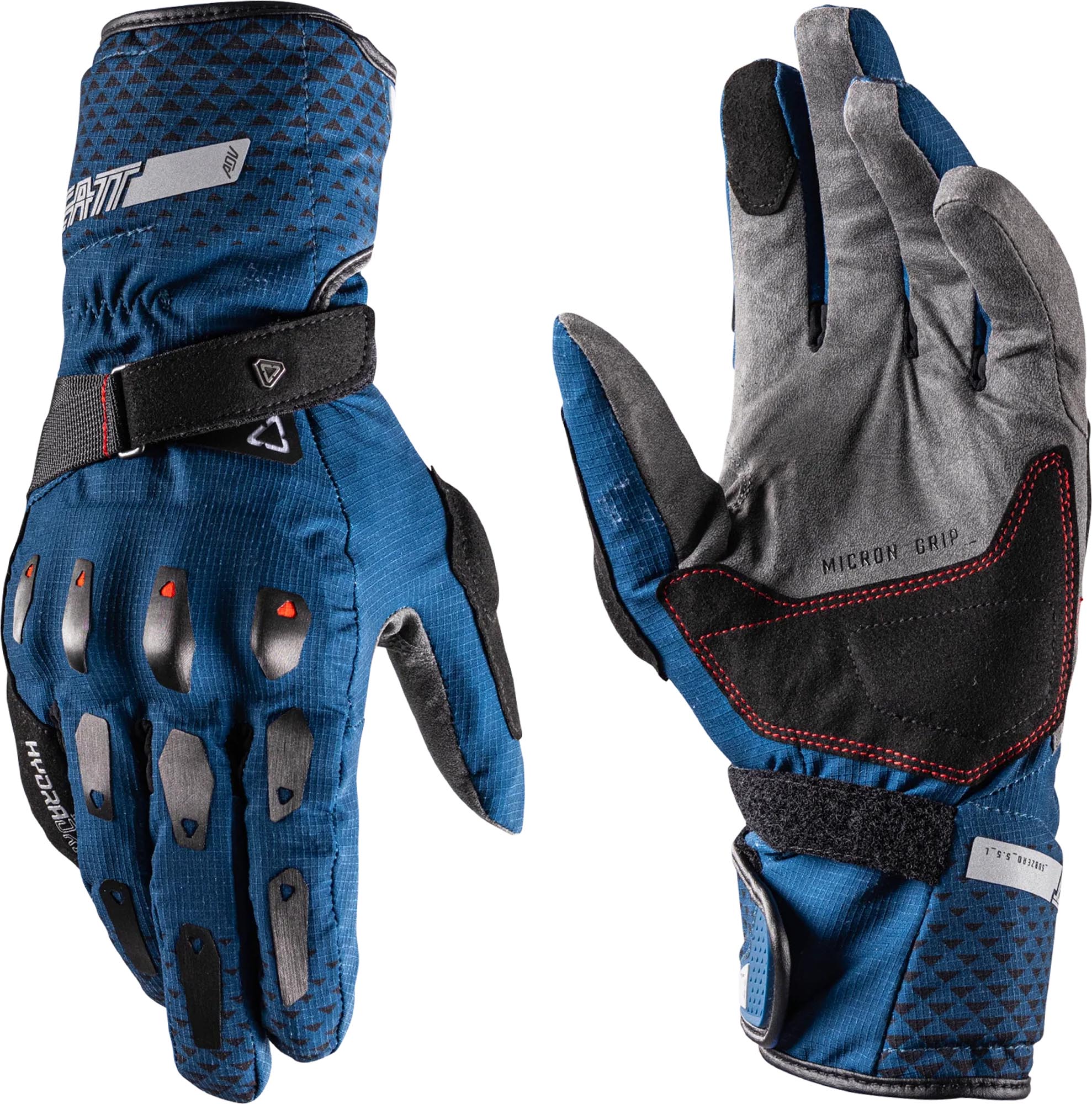 Leatt ADV SubZero 5.5 Motorcykelhandsker blå/sort XL Figur 1