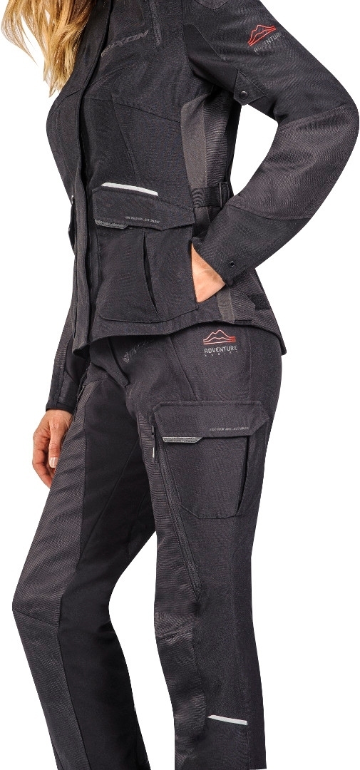 Ixon Balder Damen Motorrad Textiljacke schwarz S Abbildung 5