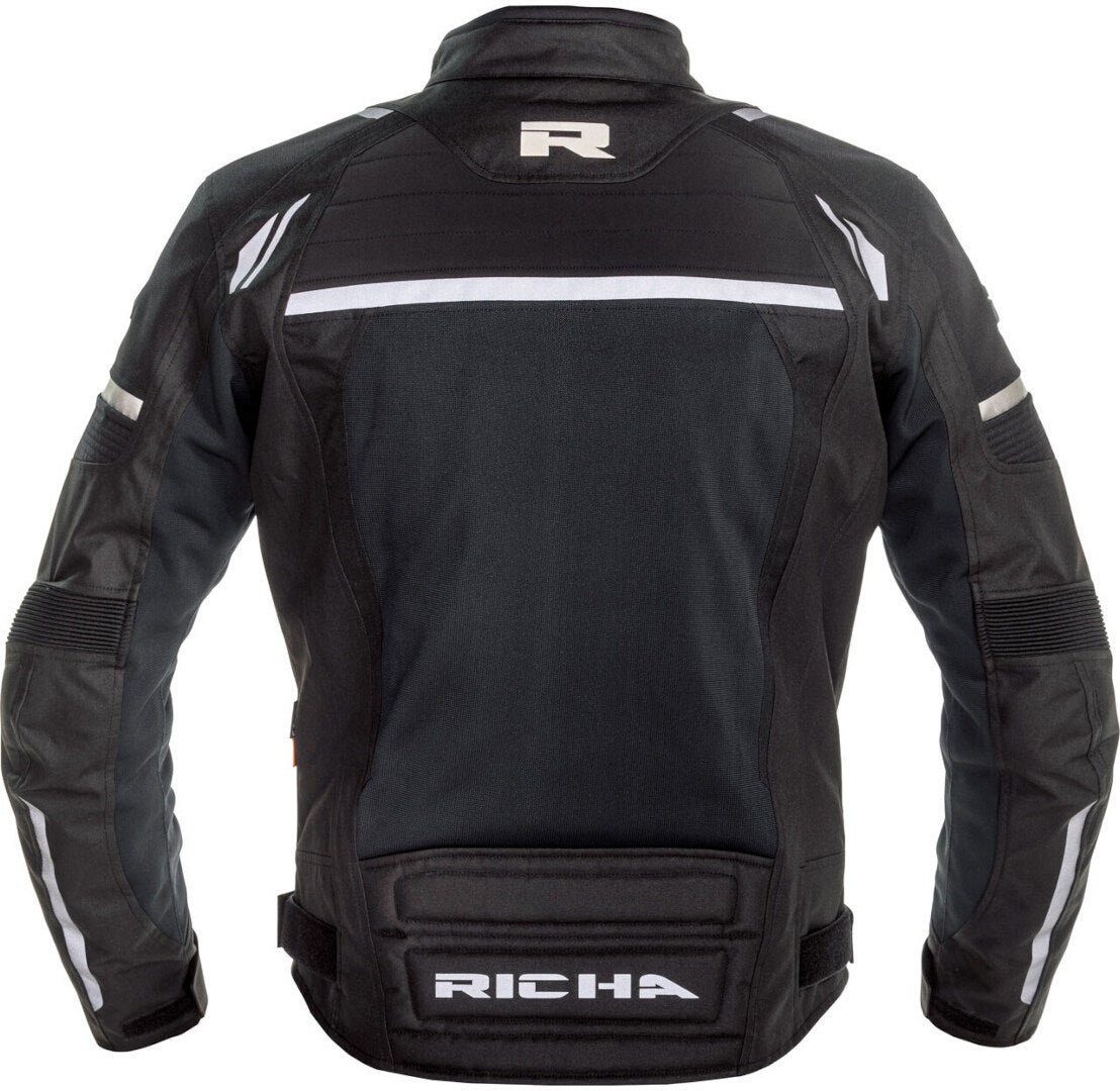 Richa Airstream-X waterproof Motorcycle Textile Jacket black 4XL Figure 2